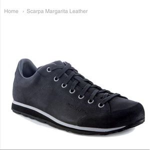 Scarpa Margarita Black Leather Shoes size 9 women